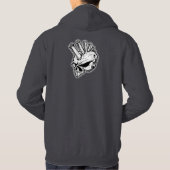Mohawk Skull Zero Tolerance Hoodie (Achterkant)