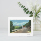 Mohawk Trail Hairpin Draai & Observatower Briefkaart (Staand voorkant)