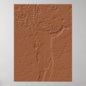 Mohawk Trail Statue Poster (Voorkant)