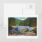 Mohawk Trail Uitzicht van de Koudrivierbrug Briefkaart (Voorkant / Achterkant)
