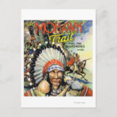 Mohawk Trail, Uitzicht van Mohawk Indians Briefkaart (Voorkant)