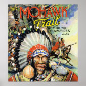 Mohawk Trail, Uitzicht van Mohawk Indians Poster (Voorkant)