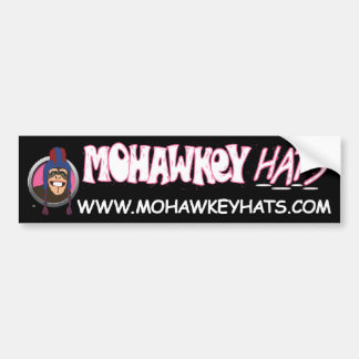 Mohawkey Adempensticker Bumpersticker
