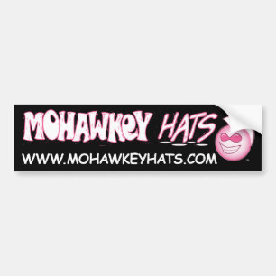 Mohawkey Logo-bumper sticker