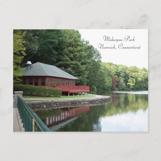Mohegan Park, Norwich, CT - Briefkaart (Voorkant)
