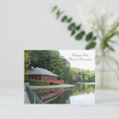 Mohegan Park, Norwich, CT - Carte postale (Debout devant)