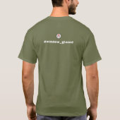 MOHF | Glazeerd en verward - Vermoeidheidsgroen: U T-shirt (Achterkant)