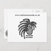 Mohican Records Briefkaarten (Voorkant / Achterkant)