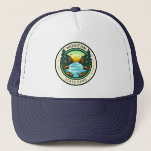 Mohican State Park Ohio Badge Trucker Pet
