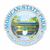 Mohican State Park Sticker (Voorkant)
