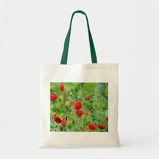 Mohnblume Tote Bag (Voorkant)