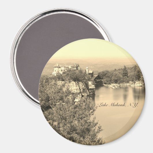 Mohonk-magneetmeer Magneet (Voorkant / Achterkant)