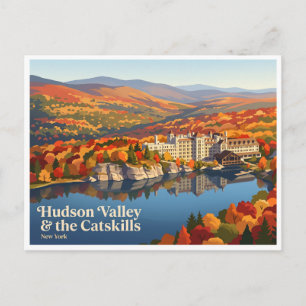 Mohonk Mountain House en Shawangunk Ridge Briefkaart