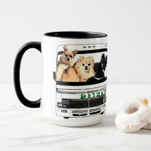 Moi et 3 dans une tasse de café de rv