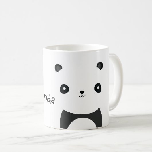 Moi et ma tasse de panda (Devant droit)