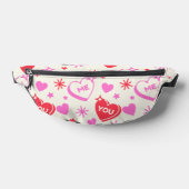 Moi et toi, Coeurs romantiques Fanny Pack (Poser)