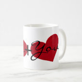 Moi et vous tasse de Saint-Valentin (Devant droit)