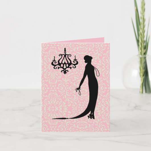 Moi Fashion Plate ~ Cartes / Invitations (Devant)