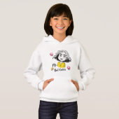 Moi, Mais Plus Mignon | Sweat à Capuche Fille Chib (Devant entier)