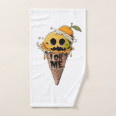 Moi ou je, glace à la crème mignonne (Serviette à main)