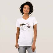 Moi parlant au vin tshirt (Devant entier)