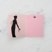 Moi Plaque de mode ~ Carte / Invitations (Intérieur)