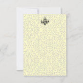 Moi Plaque Mode ~ Invitation French Déco Nouveau (Dos)
