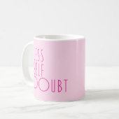 Moins de doute de soi plus d'amour de soi Mug (Devant gauche)