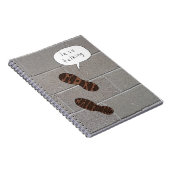 Moins de parler plus de marche carnet en cendrier (Côté Droit)