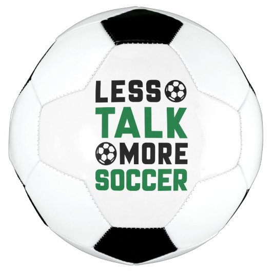Moins de parler plus de soccer (Devant)