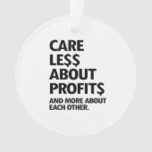 MOINS DE SOINS EN PROFITS (devant)