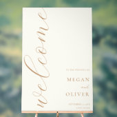 Moins élégante Calligraphie Script Mariage Bienven (Neutre)