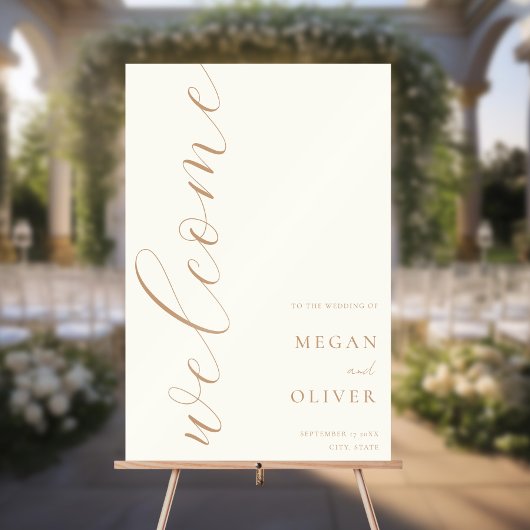 Moins élégante Calligraphie Script Mariage Bienven