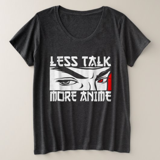 Moins Parler Plus Anime - Drôle Anime (Design devant)