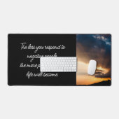 Moins vous répondez aux personnes négatives couche (Clavier et souris)