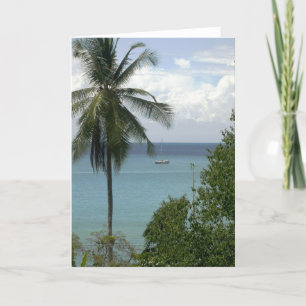 Moira bij anker, de Mannetjeseend van Bahia, Costa Kaart