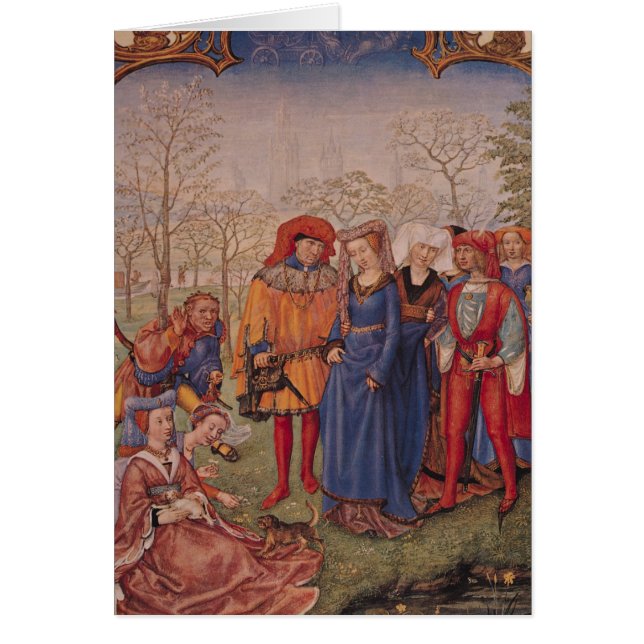 Mois d'avril (Devant)