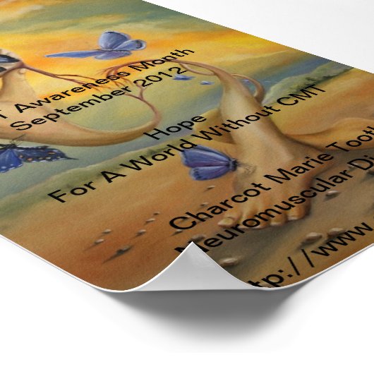 Mois de la sensibilisation au CMT 2012 Poster avec (Coin)