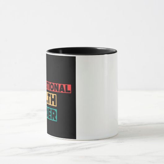 Mois de l'histoire des Noirs Café Mug (Centre)