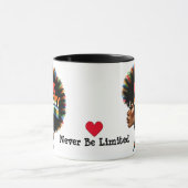 Mois de l'histoire des Noirs Mug café (Centre)