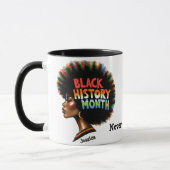 Mois de l'histoire des Noirs Mug café (Gauche)