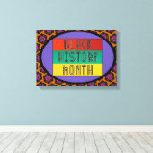 Mois de l'histoire noire toile étirée (Insitu (Plancher de Bois))