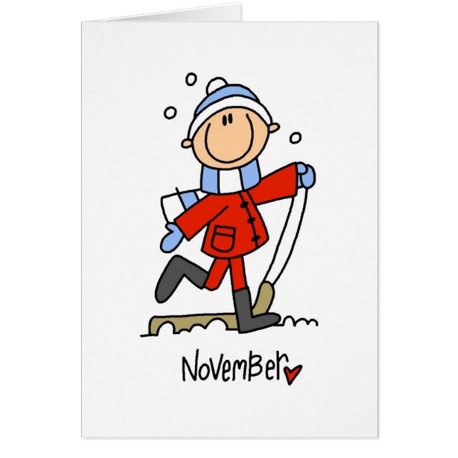 Mois de novembre (Devant)