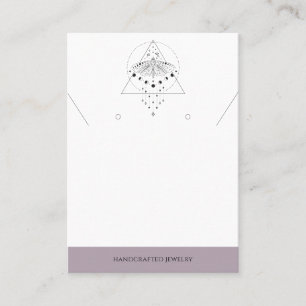 Mois de phase de la lune de Heather   Carte d'affi