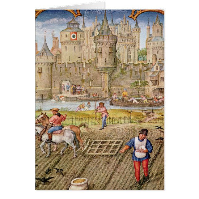 Mois d'octobre (Devant)