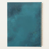 Mois et semaine Blue & Gliter (Dos)