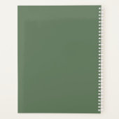 Mois initial vert simple (Dos)