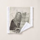 Moïse prophète avec les Tables de la Loi (Gant de toilette)