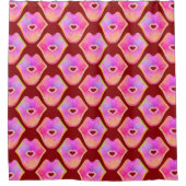 Moist Kisses Douchegordijn (Voorkant)