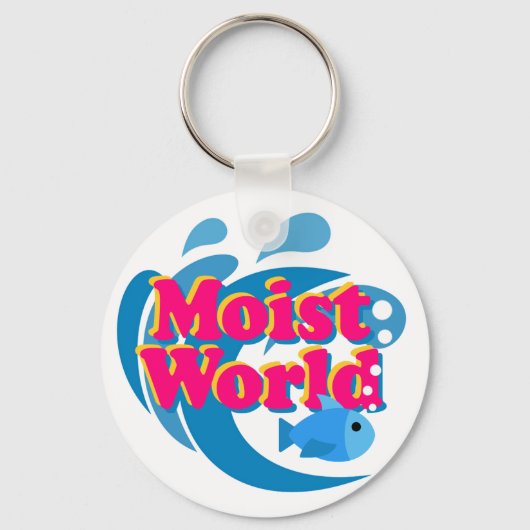 Moist World Sleutelhanger (Voorkant)